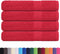vidaXL - Saunahanddoeken - 4 - st - 80x200 - cm - 360 - g/m² - 100% - katoen - rood