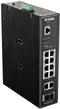 D-Link DIS-200G-12PS - Managed Switch - 10x 1Gbps PoE - 240W