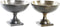 Middenstuk DKD Home Decor Ziverachtig Gouden Aluminium Modern (25 x 25 x 19 cm) (2 Stuks)