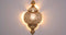Safaary - Marokkaanse Wandlamp Goud Imran 23 x 12 x 41cm