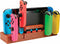 Subsonic SA5643 - Oplaadstation Nintendo Switch - Opslag voor 6 Joy-Con en 8 gamecartridges - Bruin