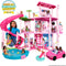Barbie Droomhuis - Barbie huis - 114 cm hoog - 75 accessoires - inclusief dierenlift (1 stuk)