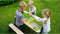 EXIT Aksent zand-, water- en picknicktafel (2 bankjes)