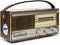 KoolTech CPR SOUL Retro Radio Bluetooth - Donkerbruin - Draagbaar