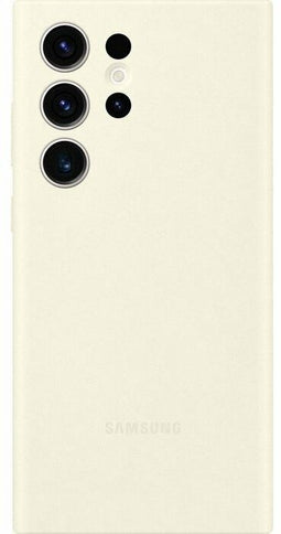 Samsung Galaxy S23 Ultra - Silicone Backcover - Krasbestendig - Beige