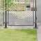 vidaXL - Spokkels - vierkant - 4 - st - gepoedercoat - staal - antraciet