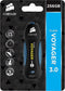 Corsair Flash Voyager - USB 3.0 - 256GB - Zwart