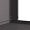 vidaXL - Vuurplaats - met - Schouw - Zwart - 60x40x96 - cm - Staal
