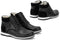 Milanoro - Lederen herensneakers - Warm gevoerd - Cognac - Maat 44