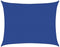 vidaXL - Zonnezeil - 160 - g/m² - rechthoekig - 6x8 - m - HDPE - zwart