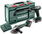 Metabo SET 2.4.3 - Accu Gereedschapsset - Accuschroefboormachine BS 18 en Haakse accuslijper W 18 L 9-125 - 18 V