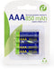 Gembird EG-BA-AAA8R4-01 - Batterijen - 850mAh NiMH - (4 stuks)