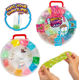 Toi-Toys Wheel of Putty - Set van 12 kleuren putty - Ronde koffer