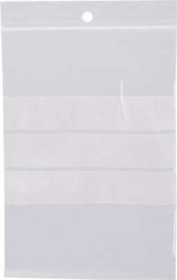 Gripzakjes 120 x 180 mm met schrijfvlak