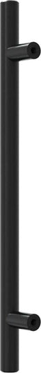 vidaXL - Handvatten - 10 - st - 160 - mm - roestvrij - staal - zwart
