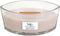 WoodWick Heartwick Flame Ellipse Geurkaars - Vanilla & Sea Salt - 50 branduren