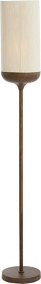 Light & Living Vloerlamp Dania - Crème/Bruin - Ø23x159cm - Modern - Staande lampen voor Woonkamer - Slaapkamer