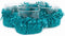 De Oh My Gee Kaarsenhouder - Aqua - S - Set van 4