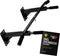 Zoluko Professionele Pull Up Bar - Wandmontage - 150kg Draagkracht - E-boek - Zwart