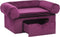 vidaXL - Hondenbank - met - lade - 75x50x38 - cm - pluche - bordeauxrood