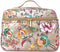 Oilily Coco - Toilettas - Beautycase - Waterafstotend - Dames - Vrouwen - Bruin - One size