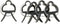 Nature Plantenclip Groen 10 stuks 24mm