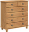vidaXL - Ladekast - 'ASKIM'91x40x95,5 - cm - Massief - Hout - Pine