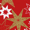 Benza - Kerstpapier - Cadeaupapier met naamlabels - Rood - 2mx70cm - 3-pack