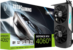 Zotac Gaming GeForce RTX 4060 Ti - Grafische kaart - 8GB GDDR6 - Actieve koeling (2 ventilatoren)