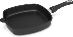 AMT Gastroguss Vierkante pan met antiaanbaklaag - 28x28 cm - Geschikt voor alle warmtebronnen, inclusief inductie