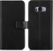 iMoshion Hoesje Geschikt voor Samsung Galaxy S8 Hoesje Met Pasjeshouder - iMoshion Luxe Canvas Bookcase - Zwart