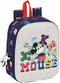 Kinderrugzak Mickey Mouse Clubhouse Only one Marineblauw 22 x 27 x 10 cm