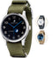 Johnny Loco Luna I - Horloge Heren - Roestvrij Stalen Kast - Saffierkristal - 41,3mm - Waterdicht tot op 100M - Charcoal