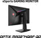 MSI Optix MAG274QRFDE-QD - Computer monitor - 27 Inch 2560 x 1440 Pixels 165 Hz G-SYNC - Zwart