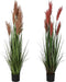 Decoratieve plant Home ESPRIT PVC Polyethyleen 45 x 45 x 150 cm (2 Stuks)