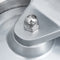 vidaXL - Hamburgerpersmachine - met - 500 - scheidingsbladen - 13 - cm - aluminium