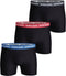 Björn Borg Contrast Solids - Heren Boxers 3-Pack - Zwart - Maat XXL (3-pack)
