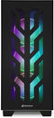 Sharkoon CA300T - ATX Midi-Tower - RGB - Zwart