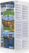 Bestway - Power Steel Swim Vista - Opzetzwembad inclusief filterpomp en accessoires - 488x122 cm - Houtprint - Rond