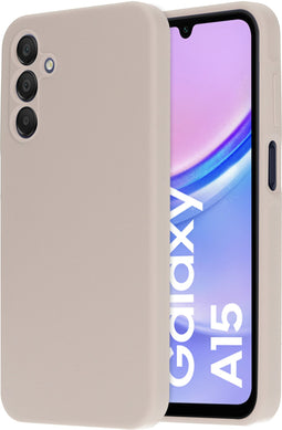 Mobiparts Galaxy A15 - Silicone Cover - Soft-touch - Roze