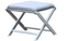Westfield Outdoors Amber - Loungestoel met voetenbank - Waterafstotend UV-beschermend - Lichtblauw