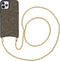 iMoshion Hoesje Geschikt voor iPhone 11 Pro Hoesje Met Koord - iMoshion Sparkle Backcover met ketting - goud