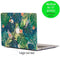 Lunso Geschikt voor MacBook Air 13 inch (2018-2019) cover hoes - case - Tropical Orange