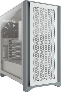Corsair 4000D Airflow - Mid-Tower ATX Behuizing - Gehard glas en hoge airflow - Wit