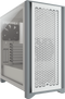 Corsair 4000D Airflow - Mid-Tower ATX Behuizing - Gehard glas en hoge airflow - Wit