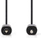 Nedis - Optische Audiokabel - TosLink Male naar Mini-Toslink - 2.00 m - Zwart