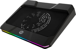 CoolerMaster NotePal X150 Spectrum - Laptopkoeler - 160 mm ventilator - Zwart
