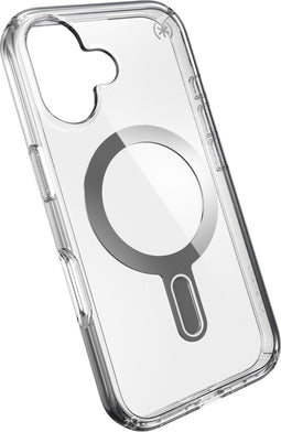 Speck Presidio Perfect Clear - ClickLock Apple iPhone 16 - 4 Meter valbescherming - Bacteriedodende Microban