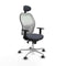 Jorquera Piqueras y Crespo 1D086G1 - Bureaustoel - Hoofdsteun - Donker grijs