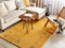 AKALAN - Modern vloerkleed - Geel - 140 x 200 cm - Wol